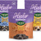 Plant-Based Dog Treats Variety Pack, Oats & Blueberries, Peanut Butter & Banana, Peanuts & Pumpkin, Vegan Dog Treat Pouch, 8Oz Bag, 3 Count